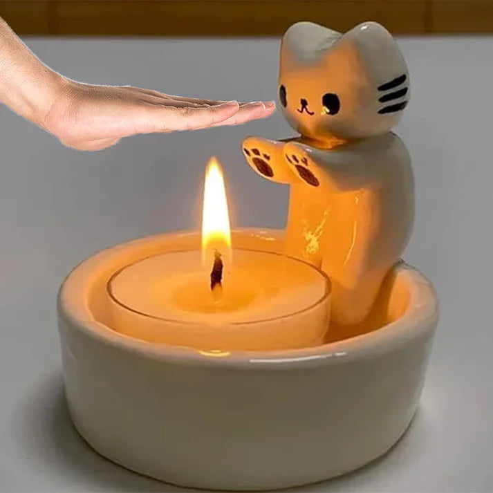 Stand Decor – Cat Candle Holder