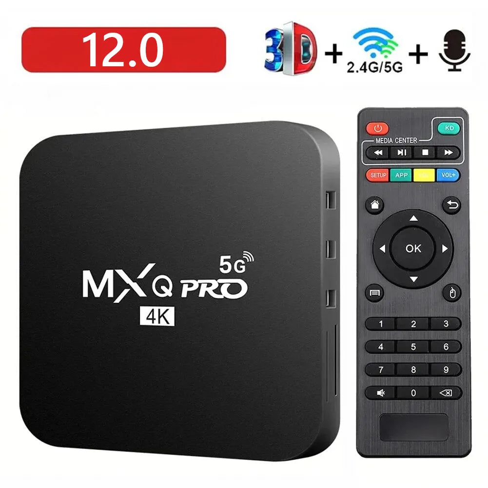 Android 12 4K TV Box Media Player