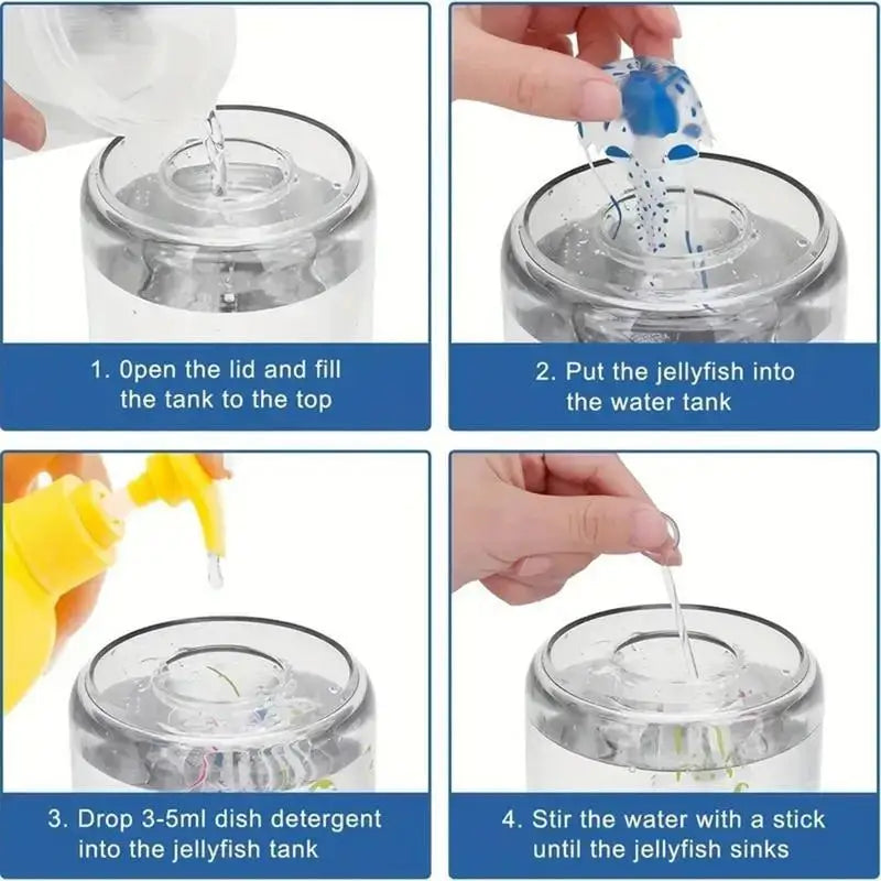 Aesthetic Jellyfish LED Light