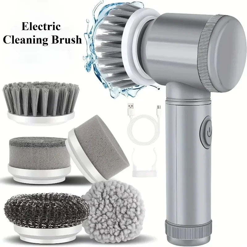Electric Spin Scrubber | Cordless Bathroom & Kitchen Cleaning Brush
