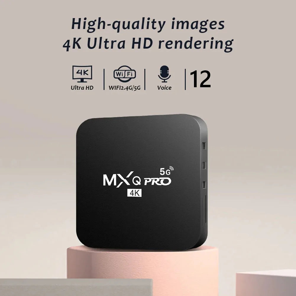 Android 12 4K TV Box Media Player