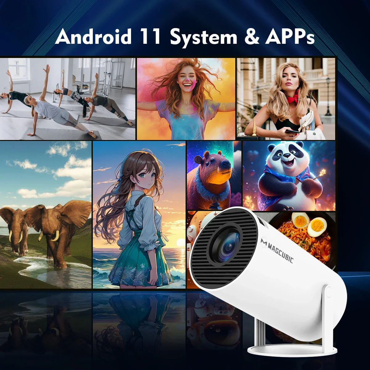 Magcubic HY300 PRO 4K Projector