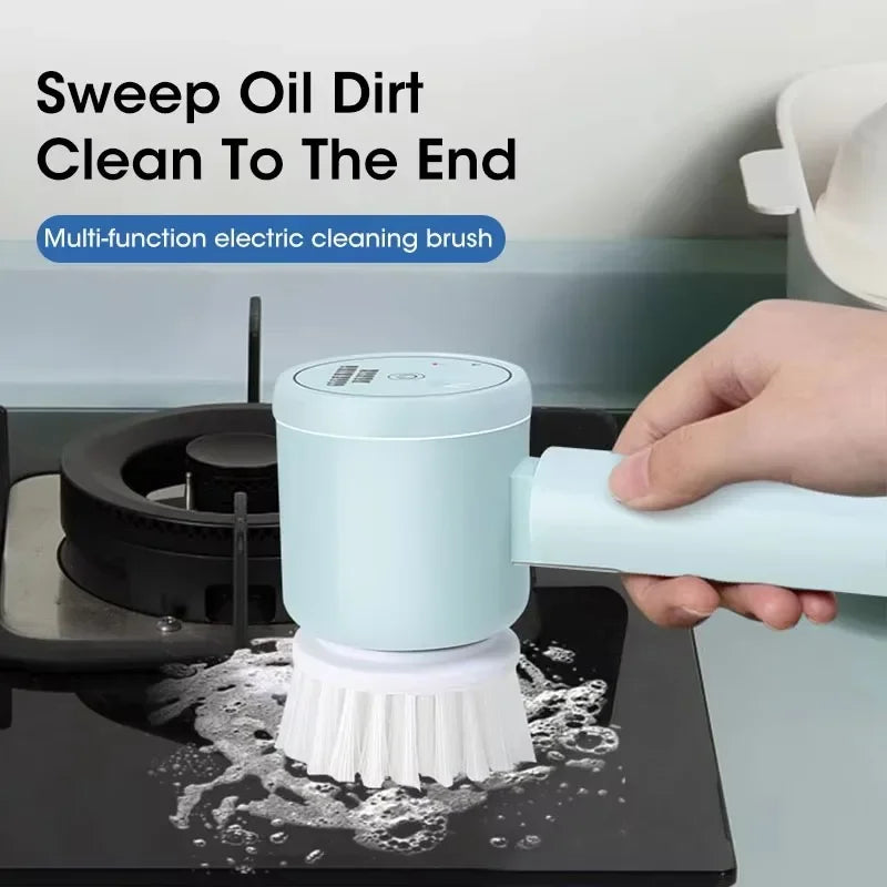 Electric Spin Scrubber | Cordless Bathroom & Kitchen Cleaning Brush