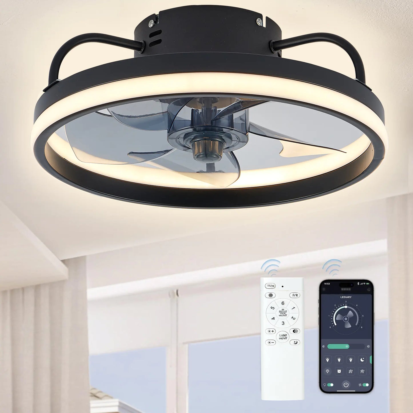 Cooling Fan – LED Fan Lamp