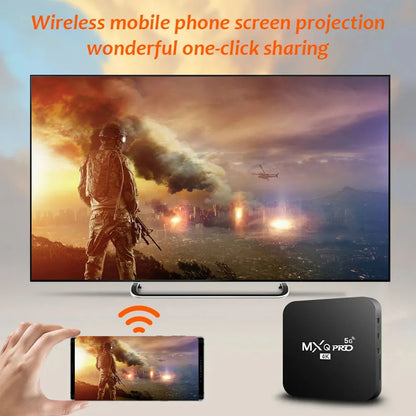 Android 12 4K TV Box Media Player