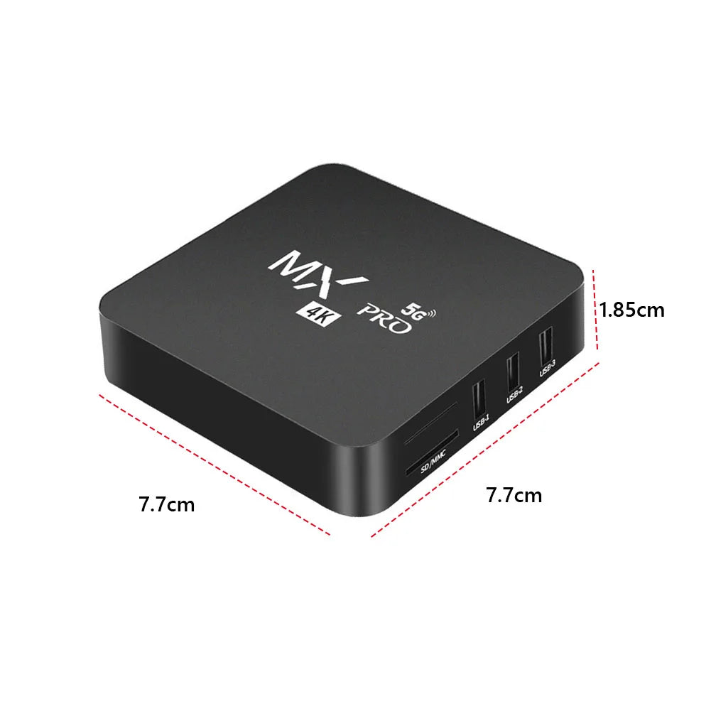 Android 12 4K TV Box Media Player