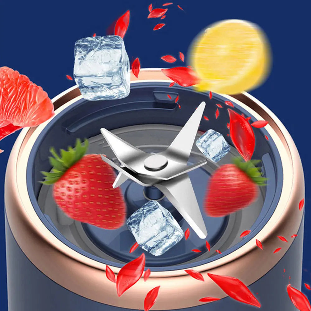 Portable Juicer Blender – USB Rechargeable Smoothie Maker