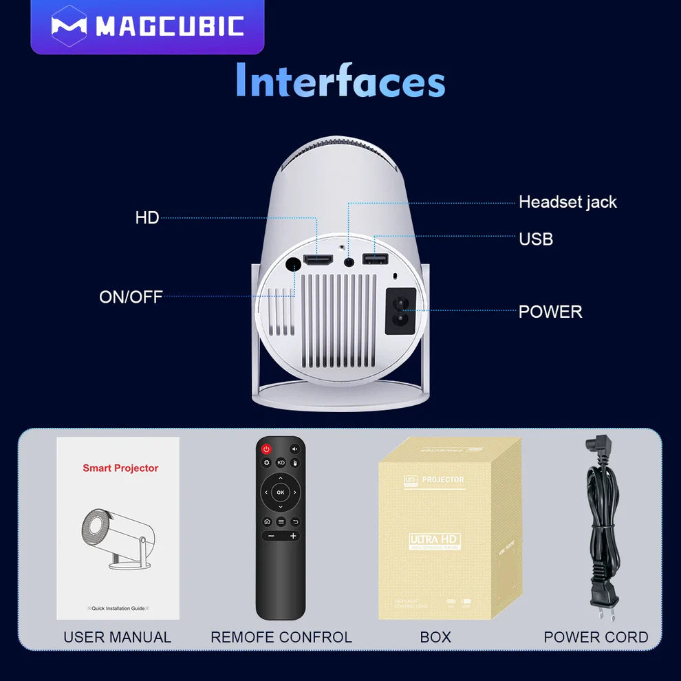 Magcubic HY300 PRO 4K Projector