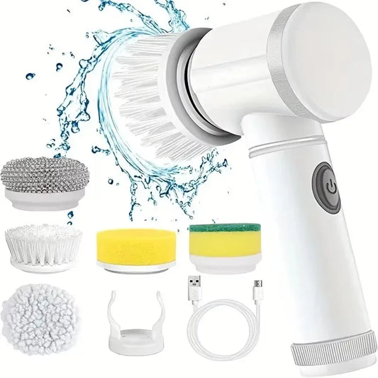 Electric Spin Scrubber | Cordless Bathroom & Kitchen Cleaning Brush